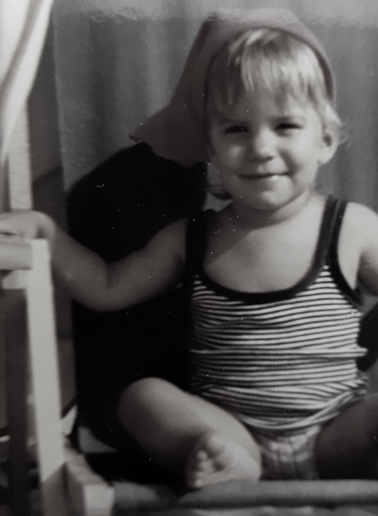 Bild von Alexandra Gillich als Kind
